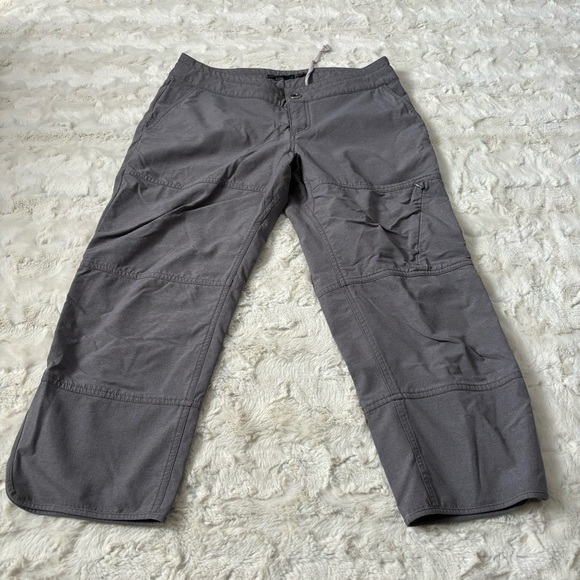 Prana Women's Size 4 Gray Cropped Pants - Picture 3 of 4